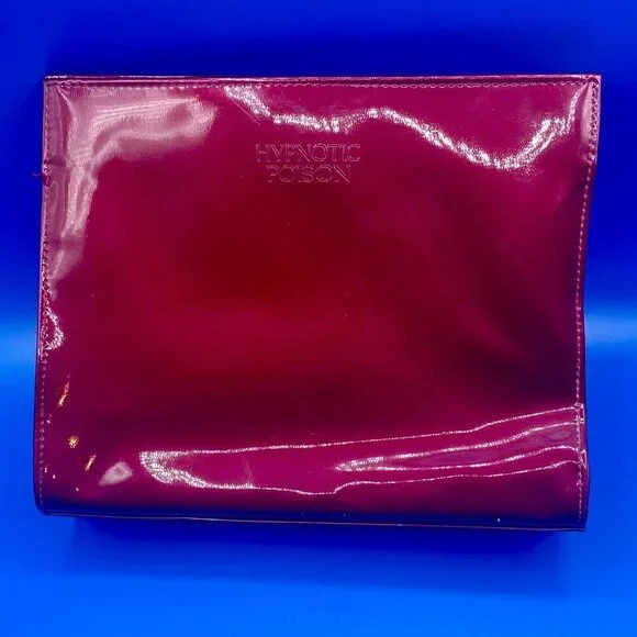 Christian Dior Parfums Hypnotic Poison Metallic Red Vintage Toiletry Bag Dior - Picture 3 of 8